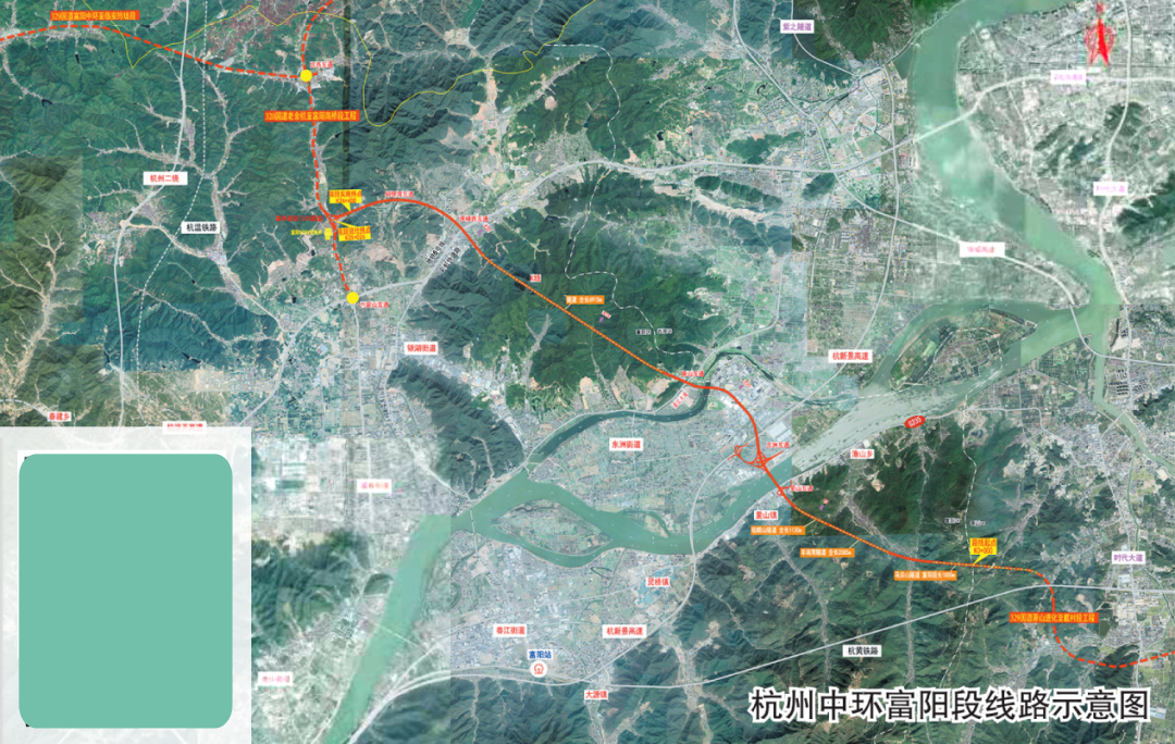 15分钟直达杭州未来科学城!有富阳中环,搭"顺风车"不愁!