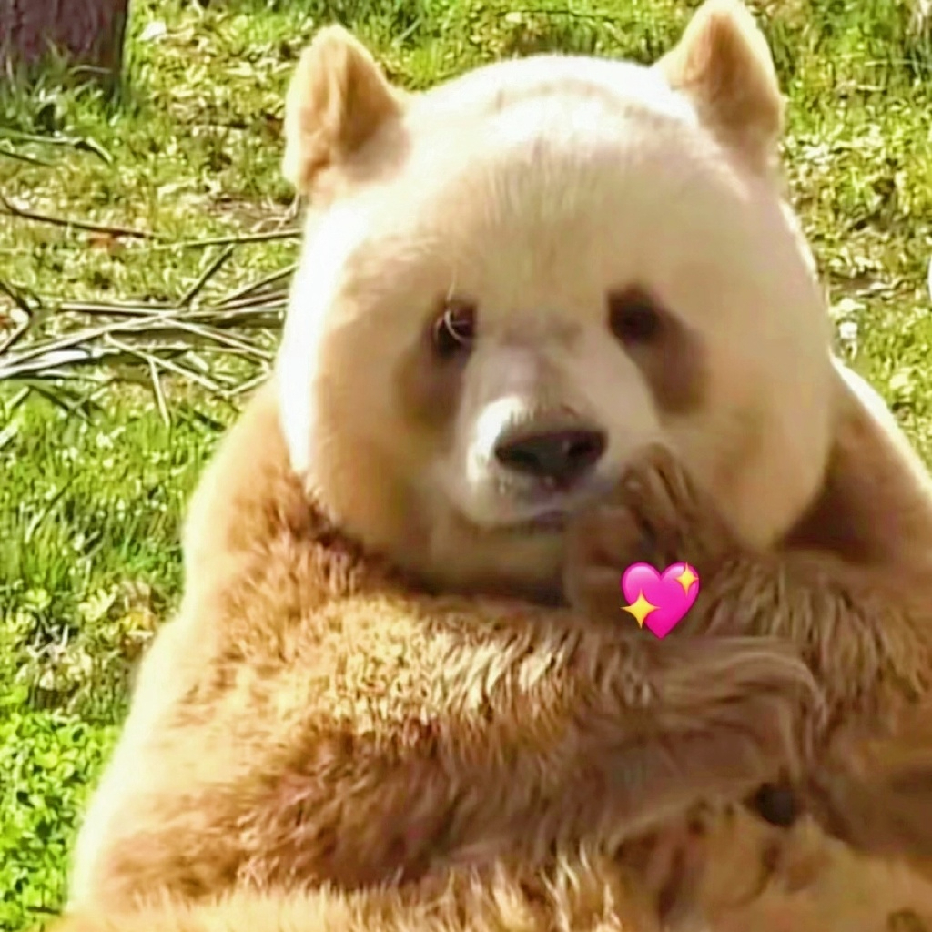 恭喜!鸿星尔克官宣:终身守护棕色大熊猫"七仔"