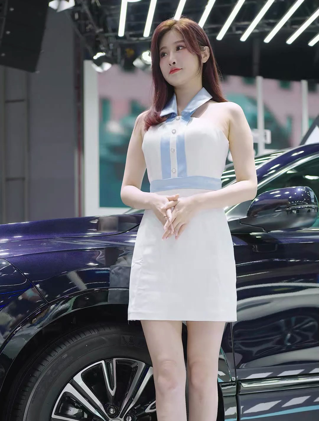 韩国车模 车展美女 颜值 (68)-度小视