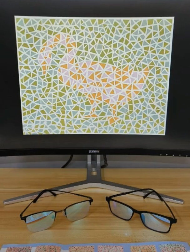 盲色弱测试图来了,若你一张都看不出来,基本与开车无缘了!