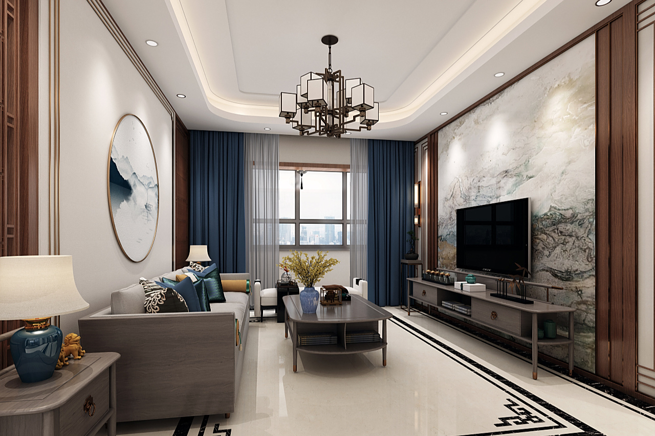 100平米装修风格效果图