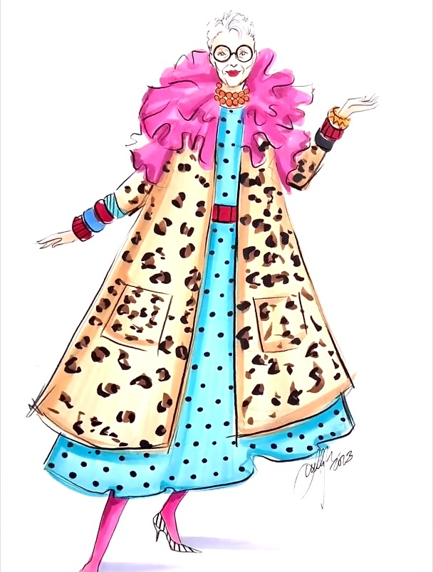 时尚潮鞋 服装设计手绘 马克笔手绘