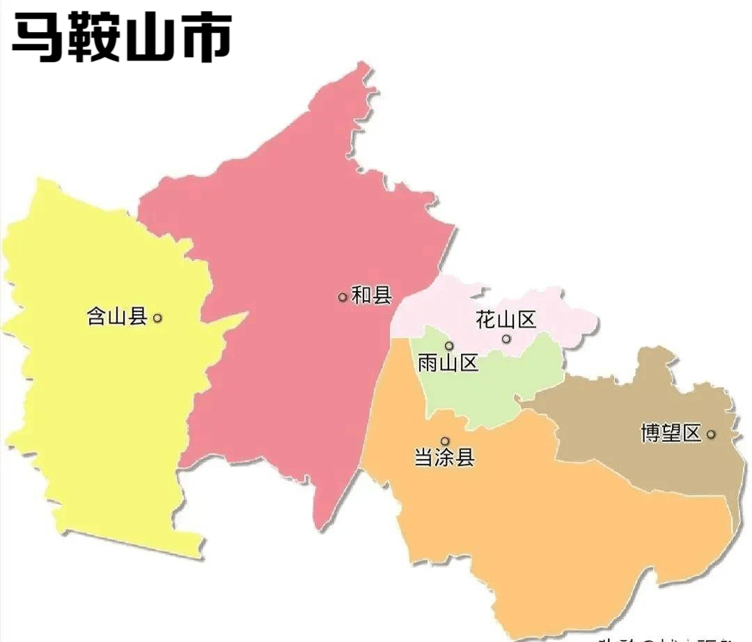 南京马鞍山地图图片