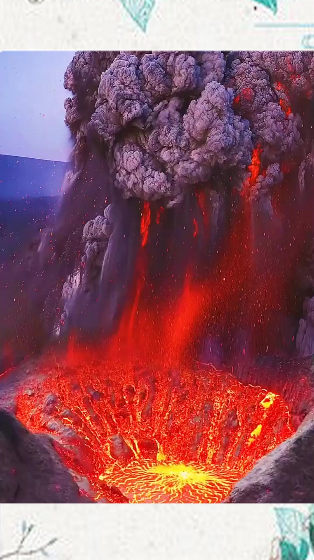 零距离拍摄到火山爆发后,岩浆流露画面,这次无人机真的坠毁了