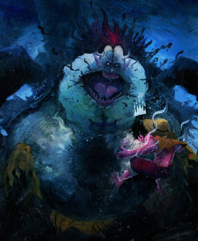 暗黑画风海贼王,你没见过的恐怖乔巴,看完后大妈秒变童年阴影