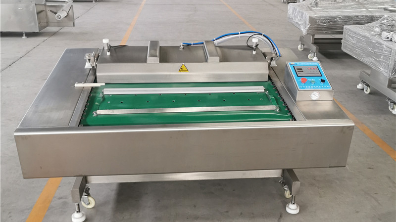 全自动滚动式真空包装机-全自动肉制品包装封口设备