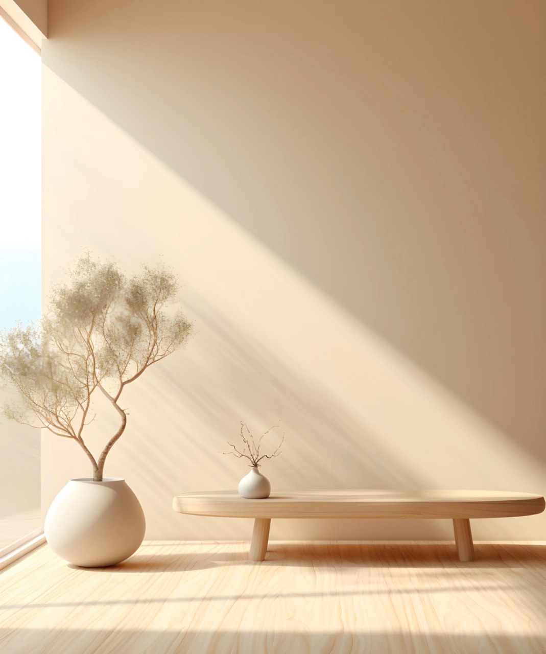 极简风奶油调场景 图片分享丨治愈一整天 极简风和奶油风的完美融合