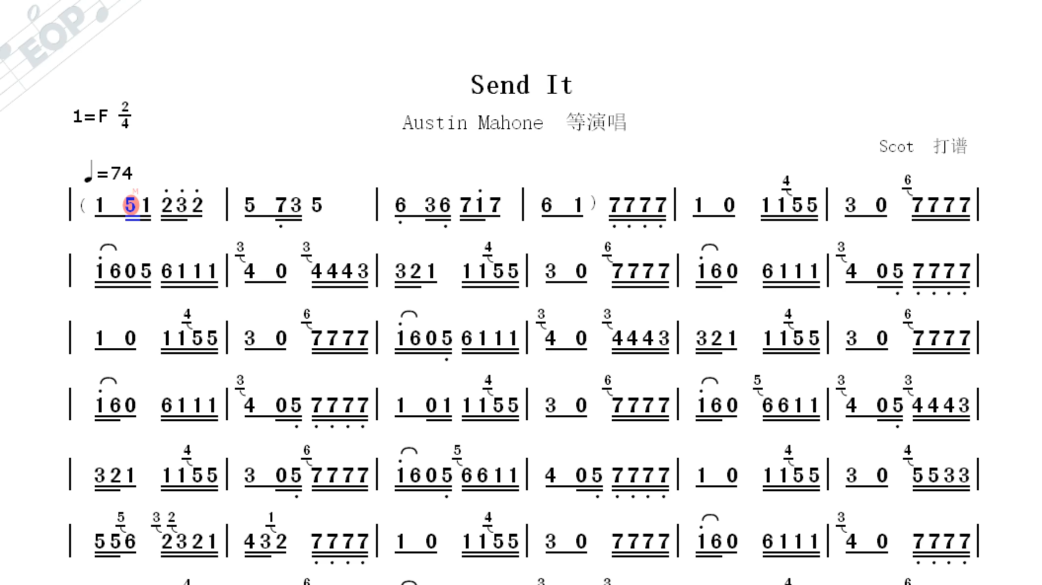 sendit吉他指弹图片