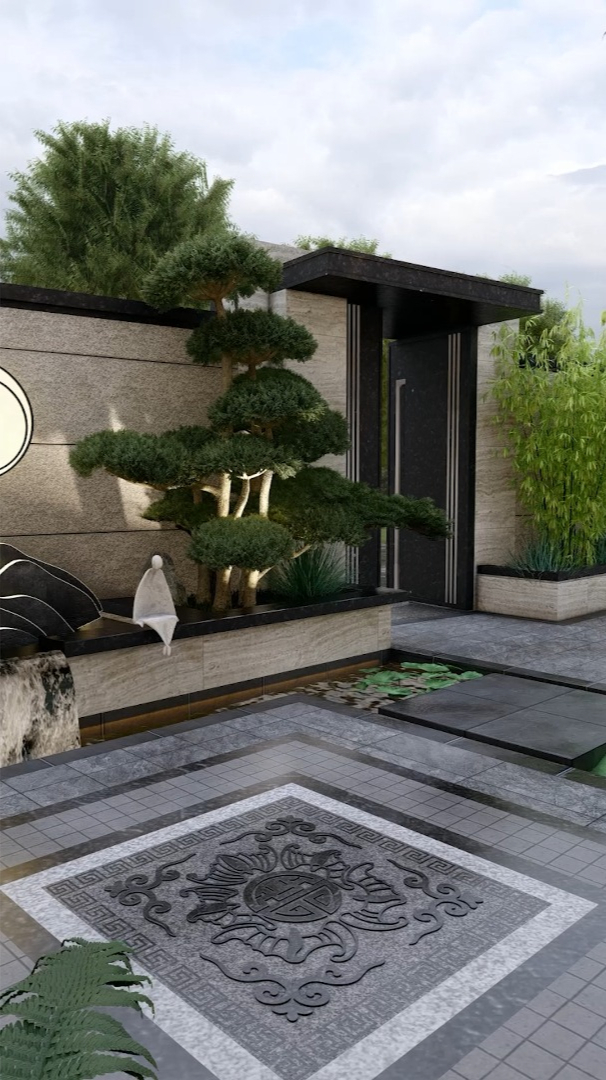 禅意的流水景墙丨是你喜欢的吗