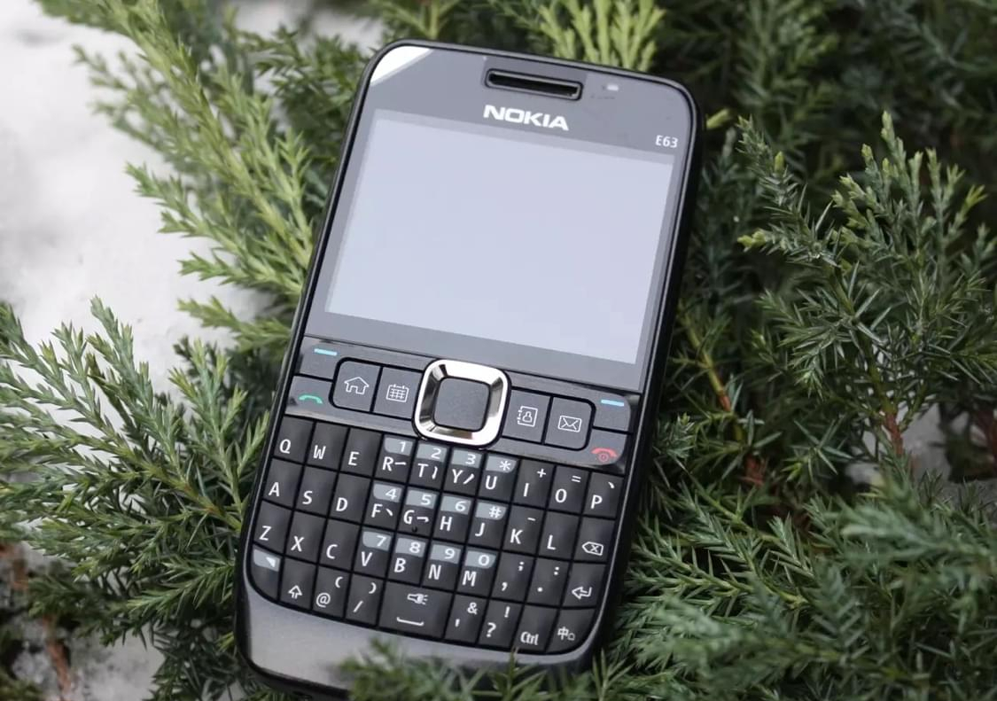 诺基亚经典机型:诺基亚e63