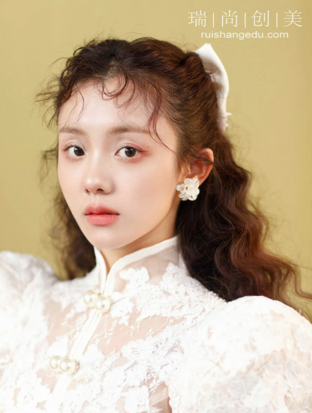 瑞尚创美化妆学校:新娘妆,时尚彩妆造型作品分享-度小视