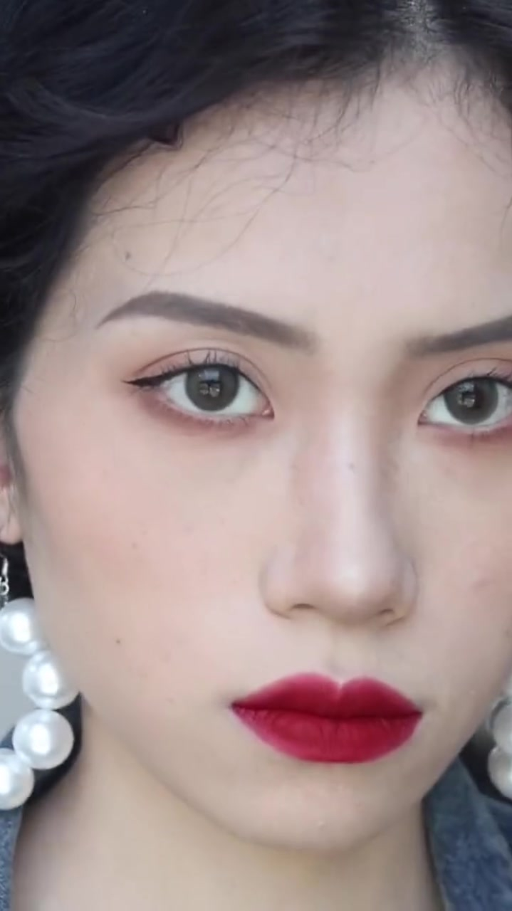 敲详细的港风眉画法～再也不用寄头啦-度小视