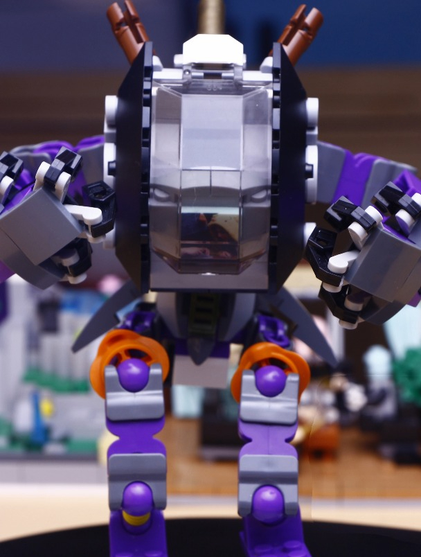 积木moc 如何拼搭一个载人机甲用积木 定格版