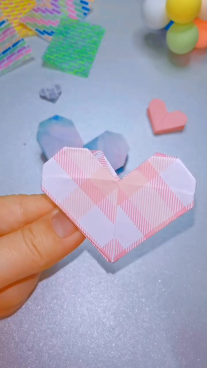 荷氏爱心折法荷氏的心送给合适的人