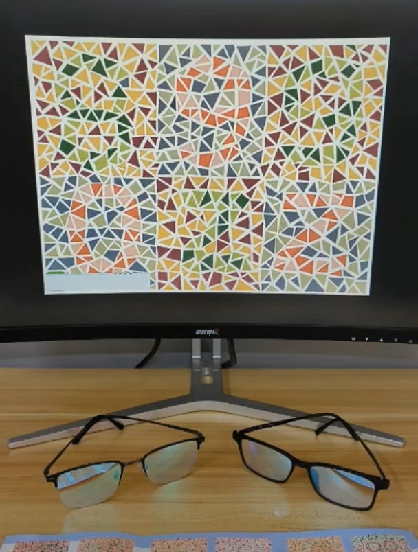 盲色弱测试图来了,若你一张都看不出来,基本与开车无缘了!