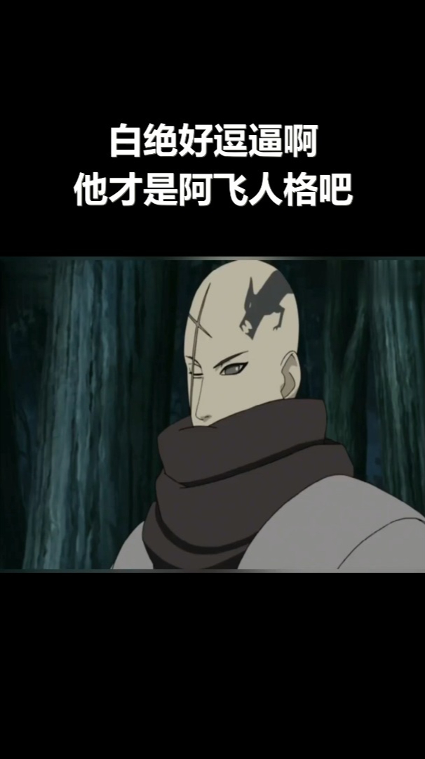 火影白绝好逗逼啊他才是阿飞人格吧