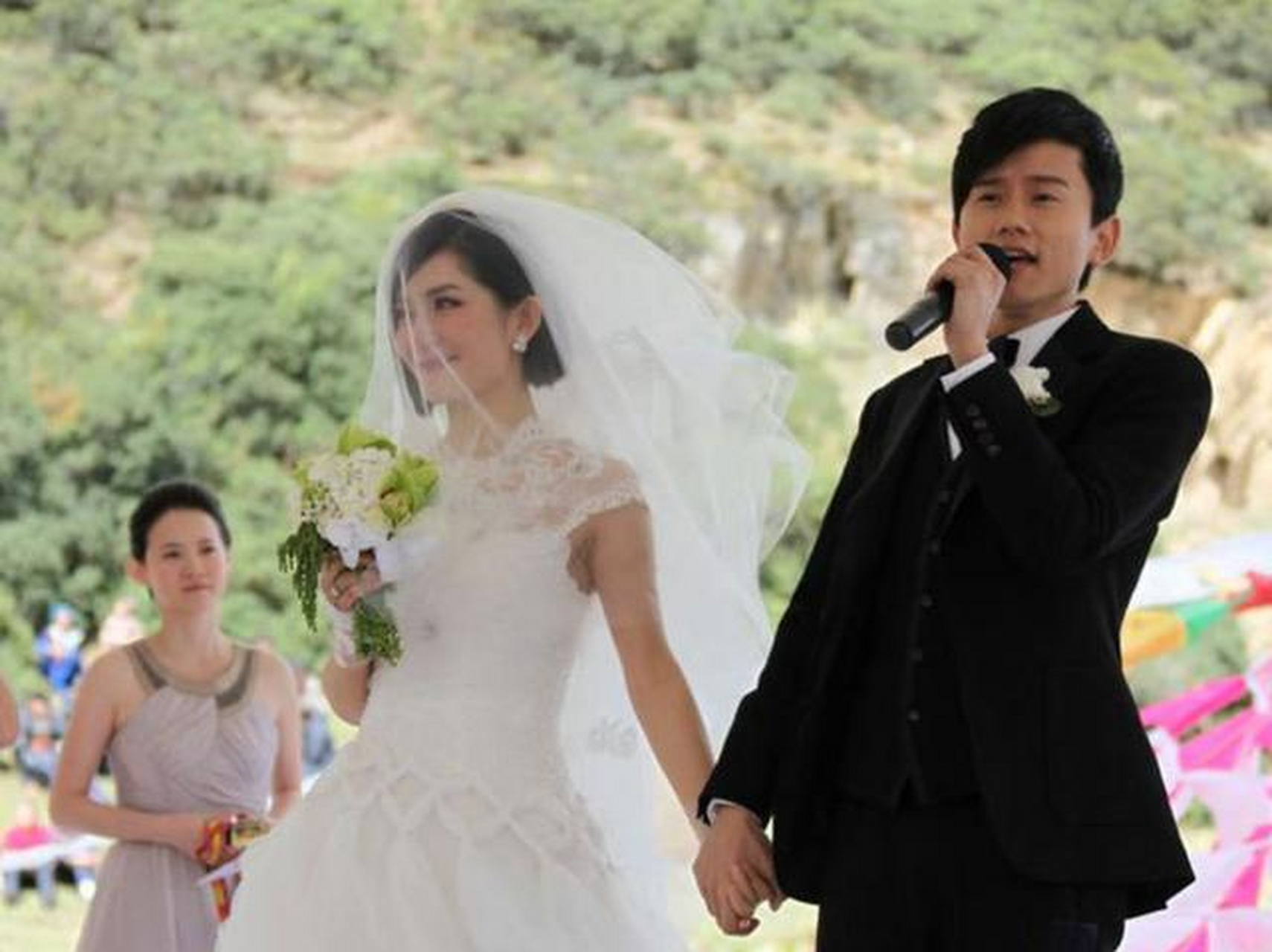 谢娜张杰结婚时间图片