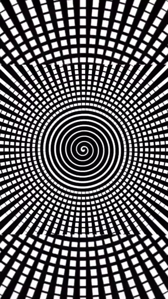 超级催眠,盯着动图看1分钟你会有困的意思吗?