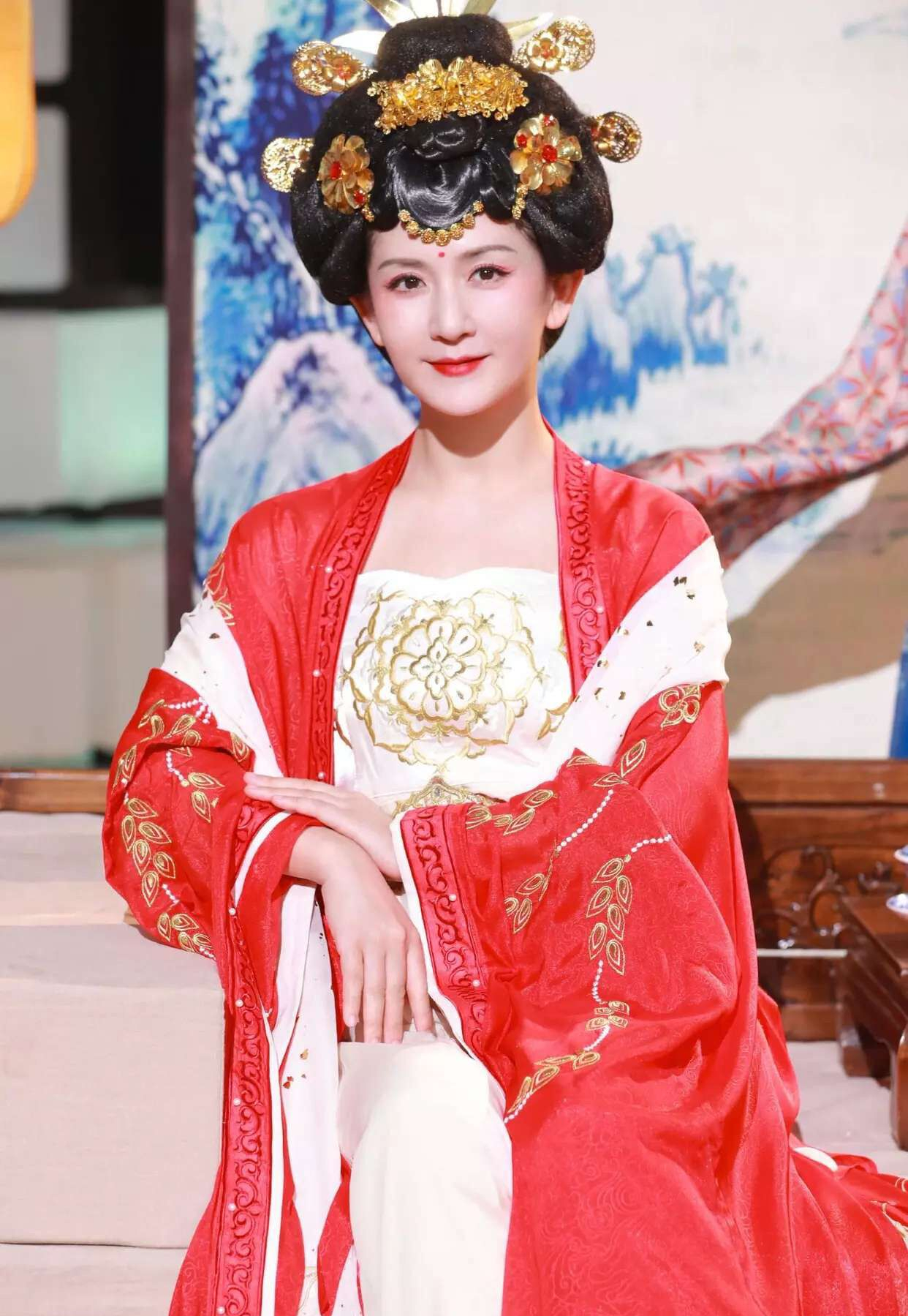 谢娜的古装造型,刷新了我对她"美貌"的认知