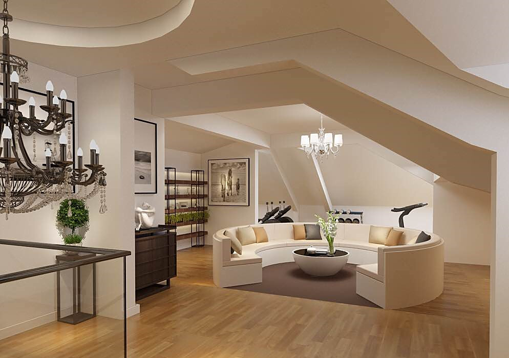 看这些阁楼装修效果图!网友直呼:决定了,就买带阁楼的房子