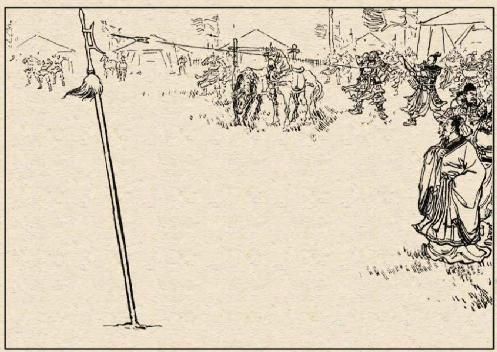 辕门射戟:吕布旁边还有一位射箭高手,是关羽纪灵抑或另有其人