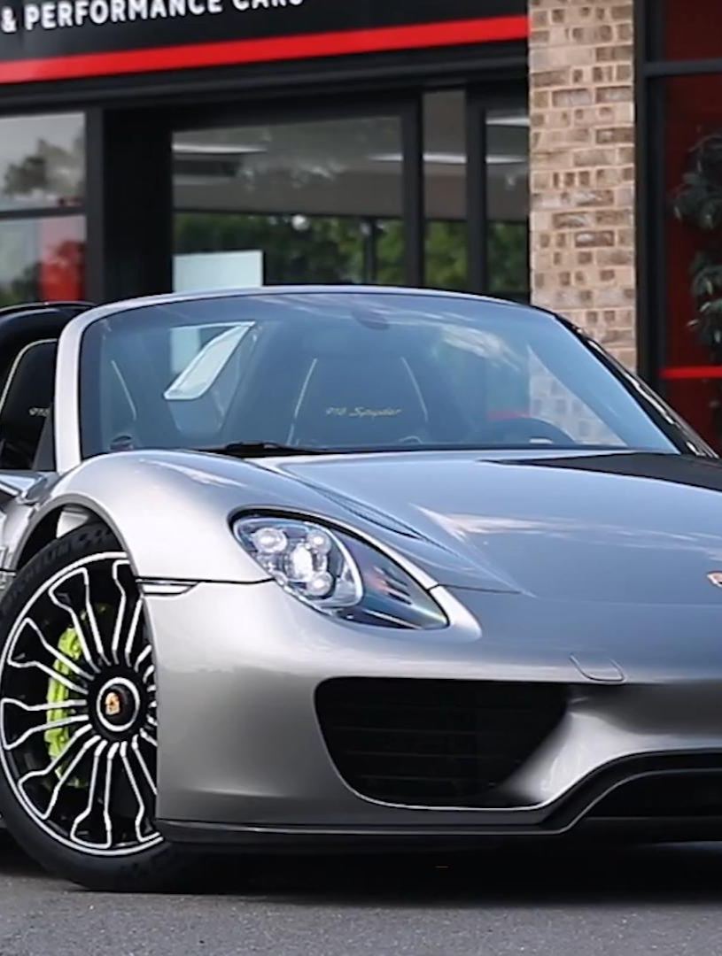 "蛙王"来袭保时捷918 spyder,是三大神车中你最爱的那个吗?