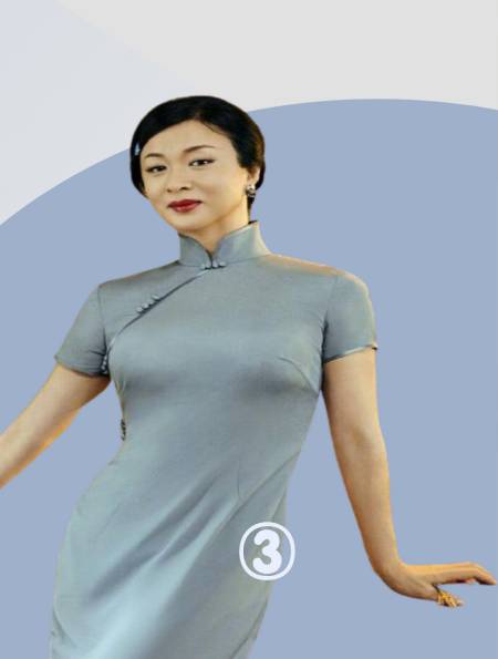 55岁金星泳装照曝光上半身女人味十足腰以下的位置却太尴尬3