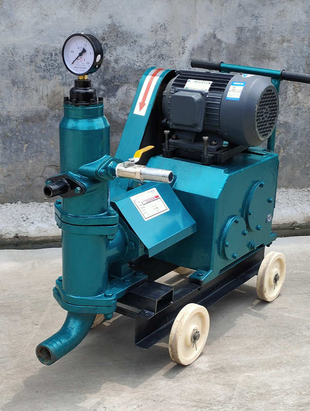 小型双缸锚索砂浆注浆机bw90-8江西工地-度小视