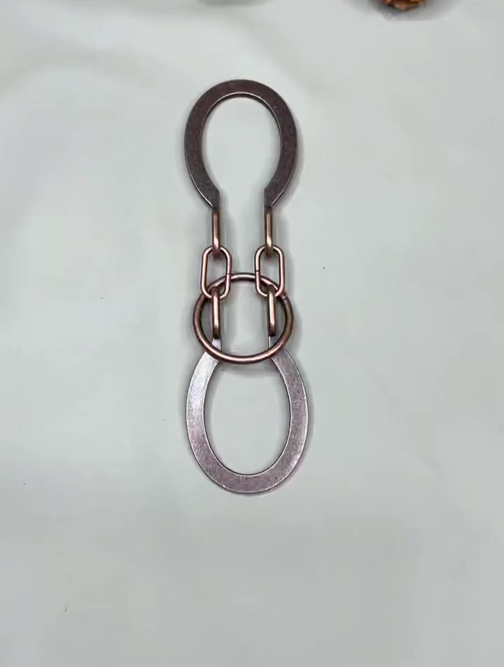 马蹄锁的玩法 这也太神奇了吧 大家知道这是什么原理吗