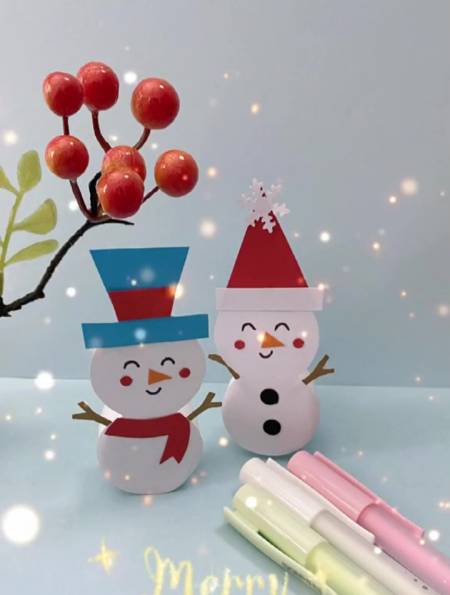 一个瓶盖 一块彩泥就可以制作 不倒翁圣诞老人啦!-度小视