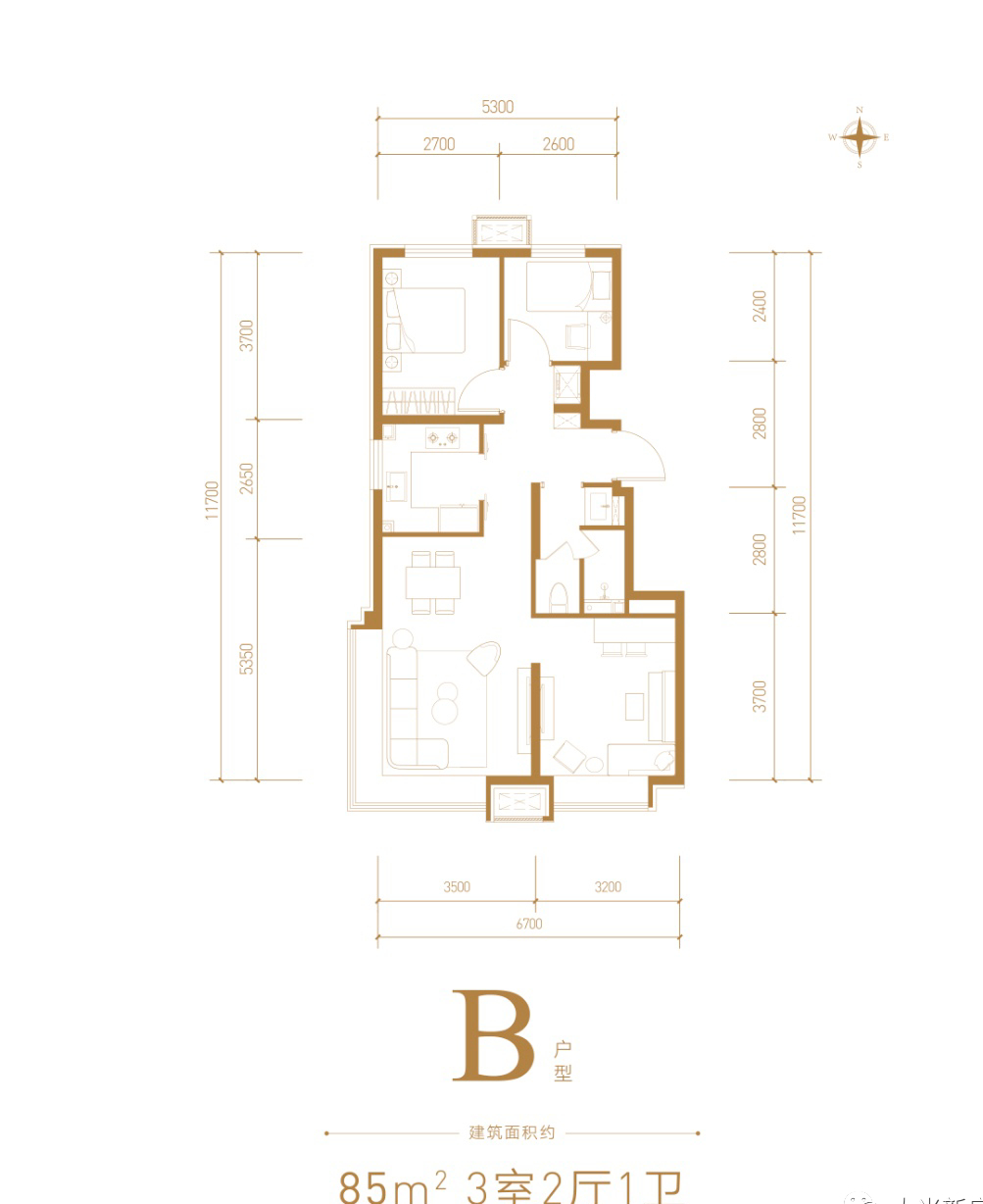 順義地鐵站旁「招商中建順義臻瓏府」單價3萬8 建面78m05~134m05!