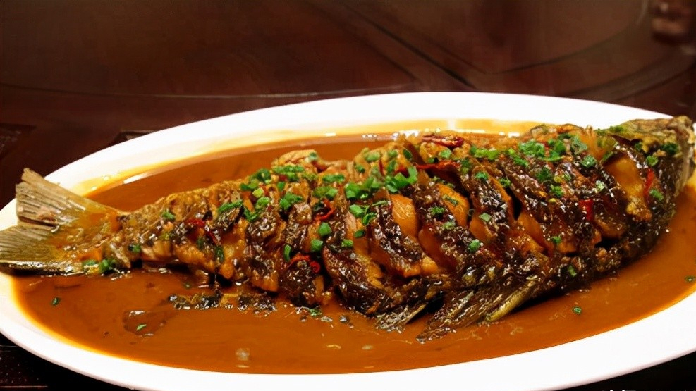5,兰州红烧黄河大鲤鱼"中国菜"之甘肃十大经典名菜