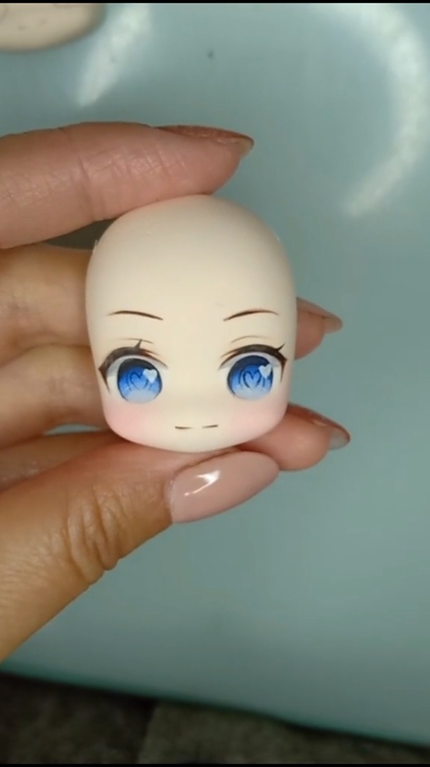 预告,画一个汪叽的脸,被要求的蓝色眼睛,不要杠 粘土