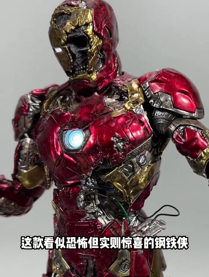 hottoys丧尸钢铁侠mk46来了!