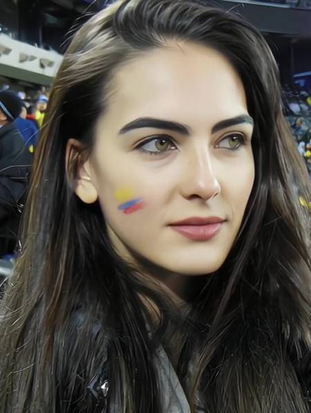 世界杯第一美女球迷哥伦比亚模特丹妮拉波特罗