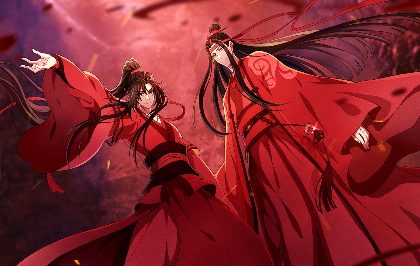 魔道祖师第三季 魏无羡与蓝忘机是在拜天地吗?