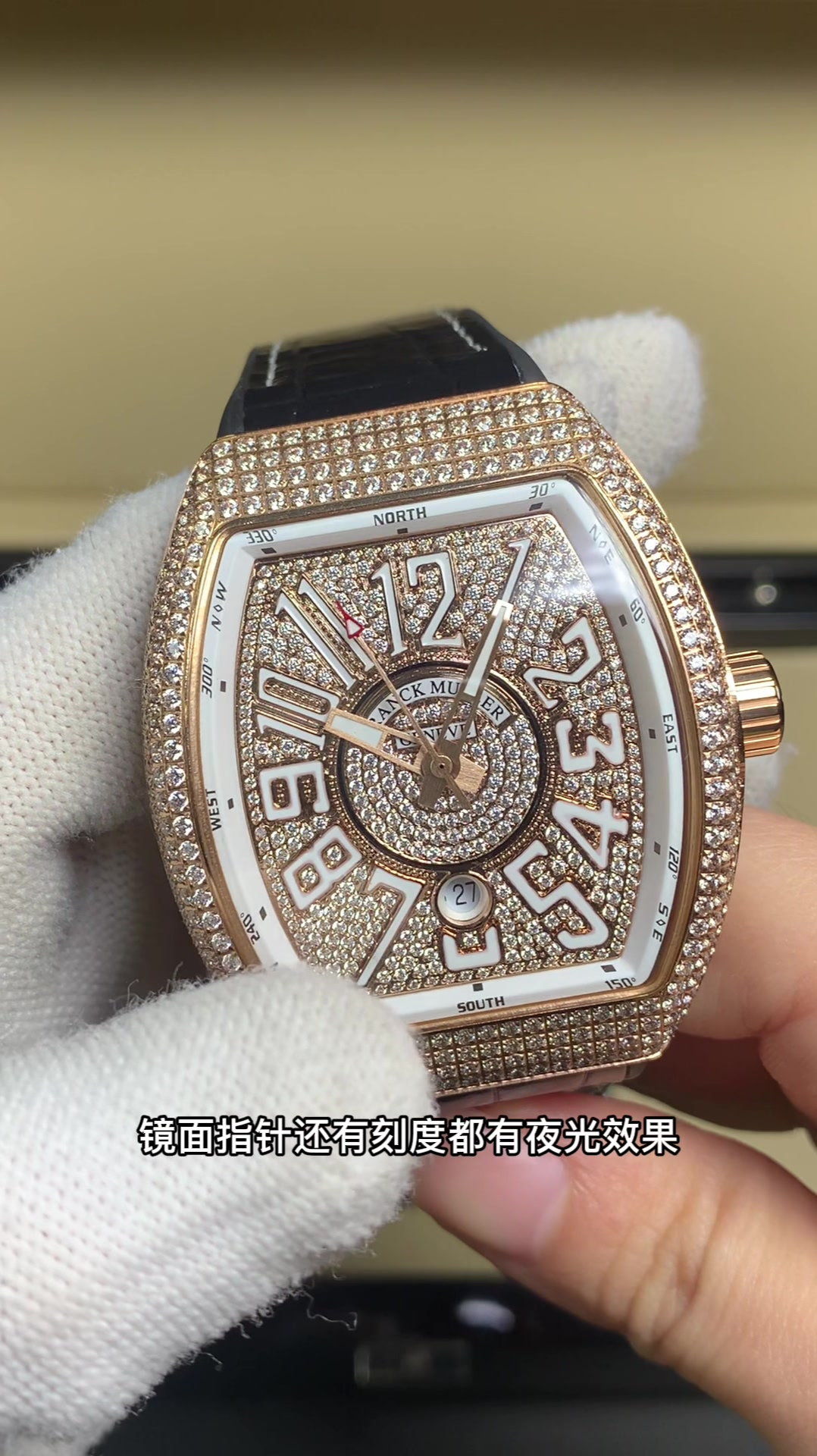 3000入手的满钻法兰克穆勒上手效果真的很漂亮