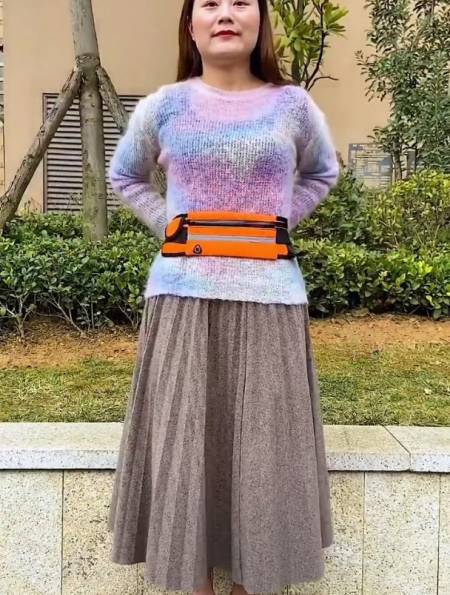 防盗隐形运动腰包,出门带一个方便又好用-度小视