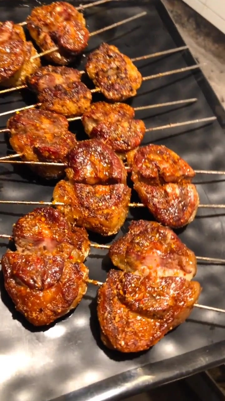 原油大腰子,万物皆可烤