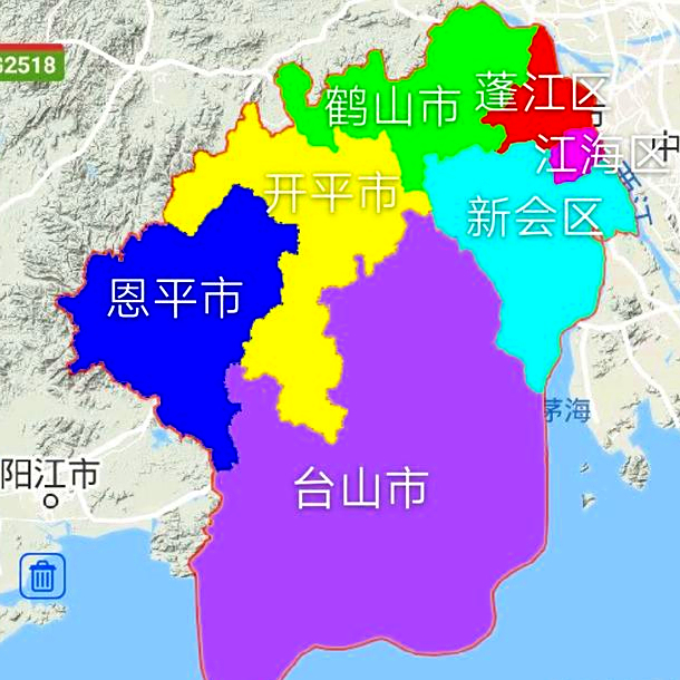 江门是哪个省的城市