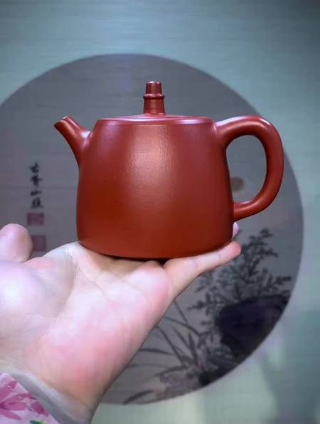 宜兴紫砂壶纯全手工吴荣华原矿大红袍西施泡茶壶