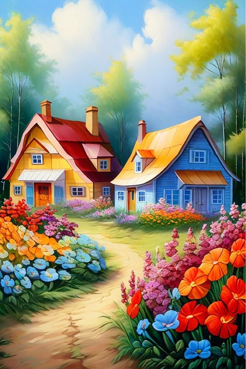 色彩斑斓的梦想家园