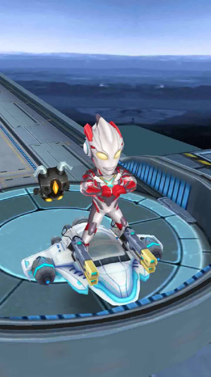 跑酷奥特曼 总算是过关啦