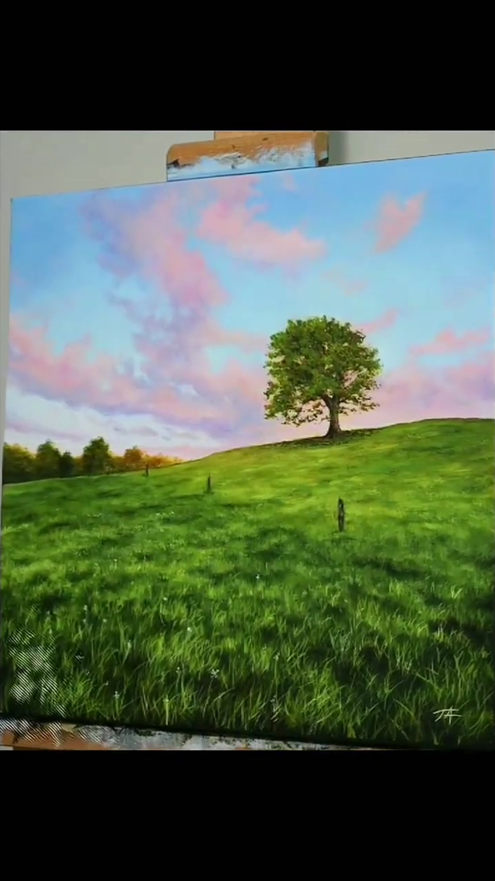 和我一起学习丙烯画打卡第十八天丙烯画想画就画