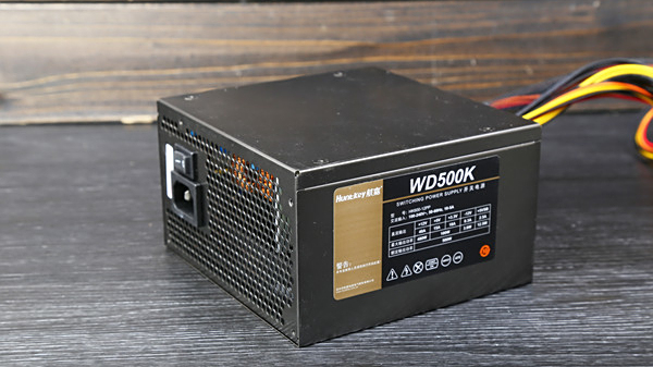 航嘉wd500k评测 diy国货老大哥发布金牌500w电源