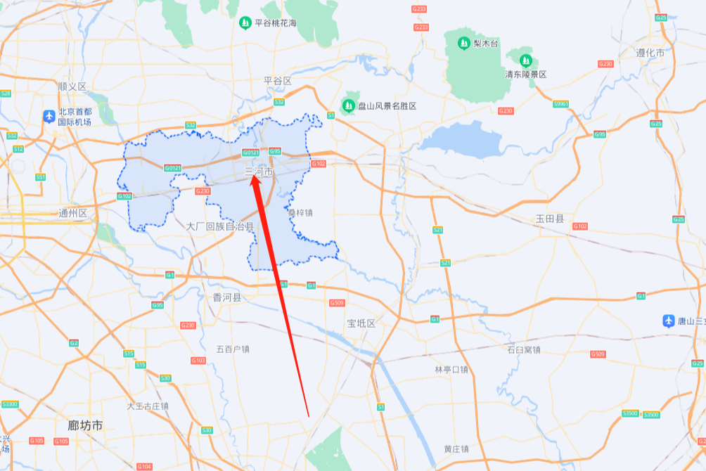 三河市属于哪个城市?与北京仅一河之隔,还是面积最大县级飞地