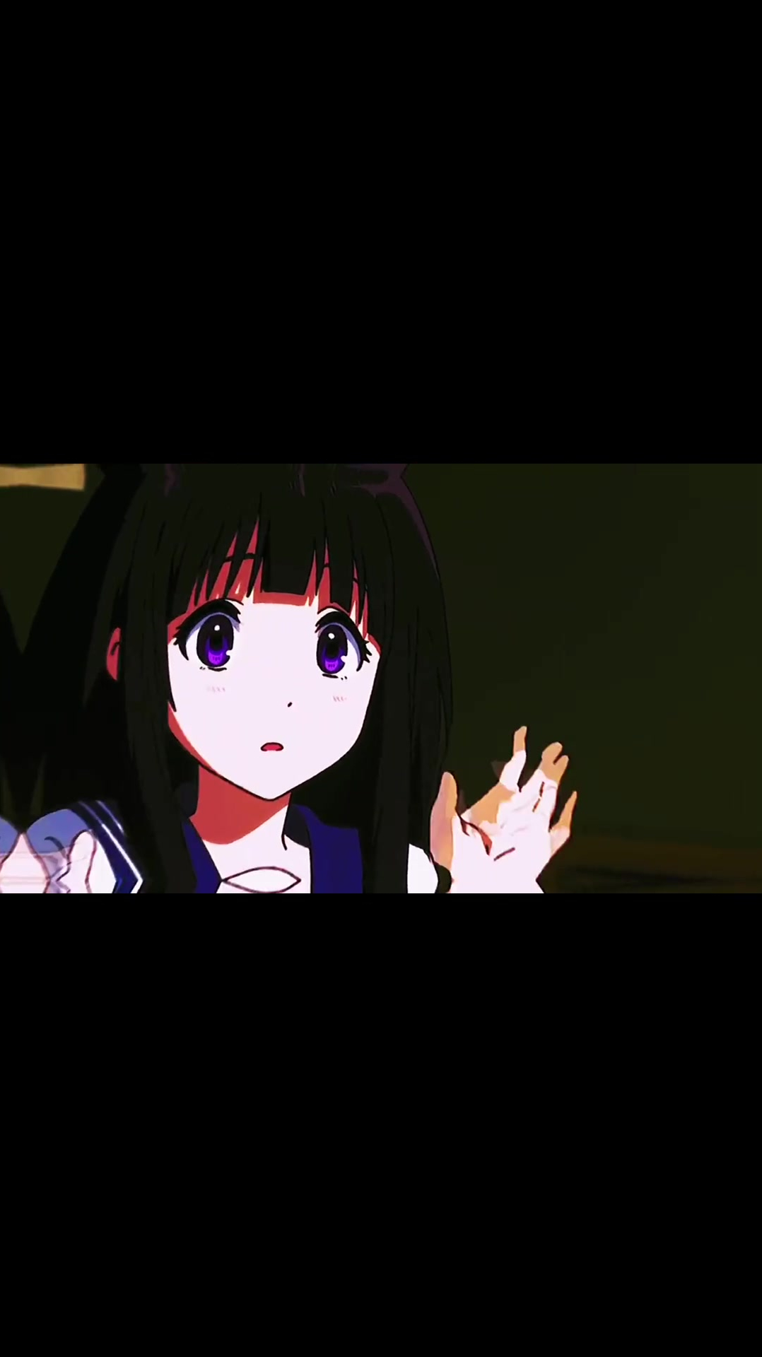 二次元动画片女孩片段剪辑