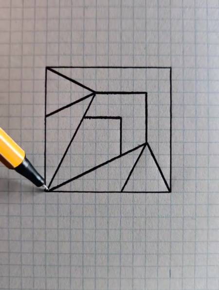 视觉艺术,绘制3d立体画视觉错觉,超解压-度小视