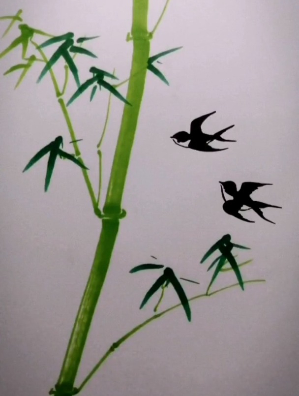 该怎么办嘛,是停下还是继续 简笔画 创作灵感 竹子