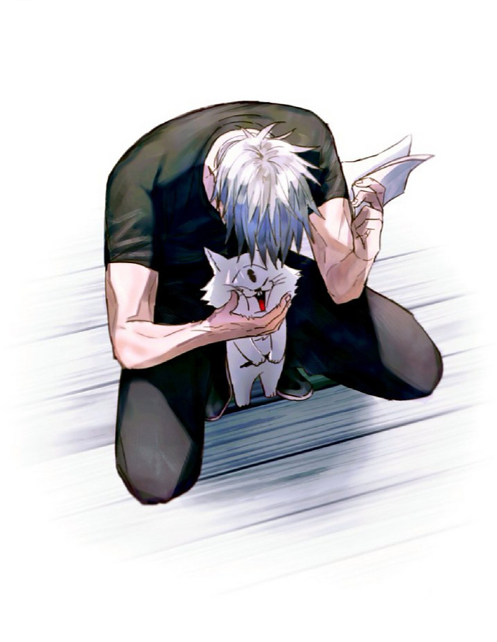 画完咒术漫画最新话的#五条悟# 后,独眼猫芥见下下的内心belike[喵喵]